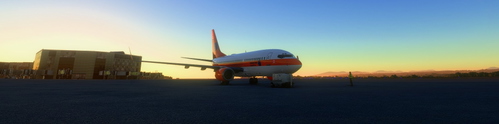PMDG 737-700 Hapag-Lioyd Kreuzfahrten (C-FTLK)