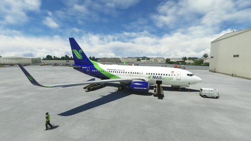 PMDG 737-7H6 MASWings 9M-MFA