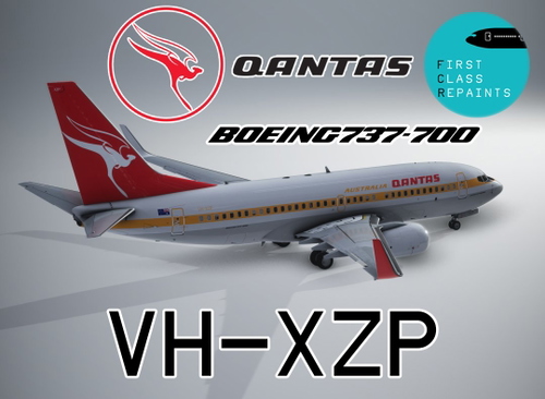 PMDG 737-700 Qantas (Retro Roo 1) VH-XZP