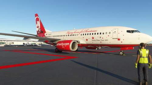 PMDG 737-700 Santa Claus Tour 2011