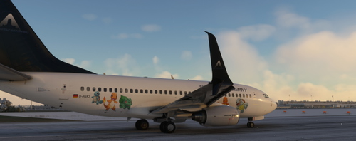 PMDG 737-700 SSW SWG-Pokemon-D-AGIO