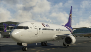 PMDG B737-800 | Thai Airways Intl | HS-TDL thumbnail 1
