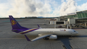 PMDG B737-800 | Thai Airways Intl | HS-TDL thumbnail 4