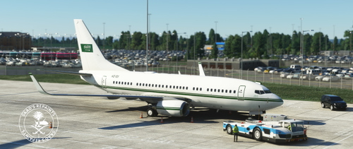 PMDG 737-700BBJ Saudi Arabia - Air Force (HZ-101 | 2004)