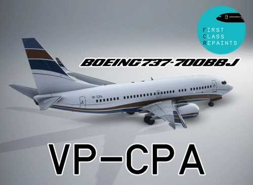 PMDG 737-700BBJ Private (VP-CPA)