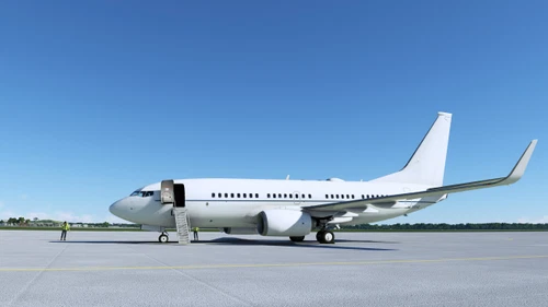 PMDG 737-700BBJ USAF 02-0042