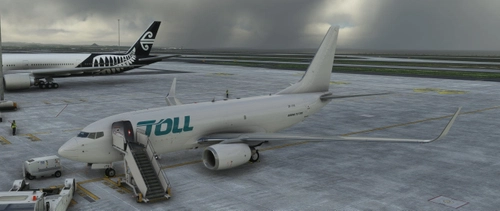 PMDG 737-700BDSF Airwork (Toll Freight) ZK-JTQ (Mid-2022)