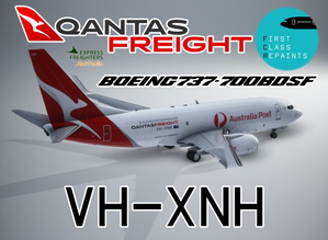 PMDG 737-700BDSF Express Freighters (Qantas Freight) VH-XNH thumbnail 1