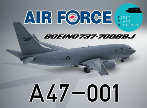 PMDG 737-700BBJ RAAF (P8 Poseidon) A47-001