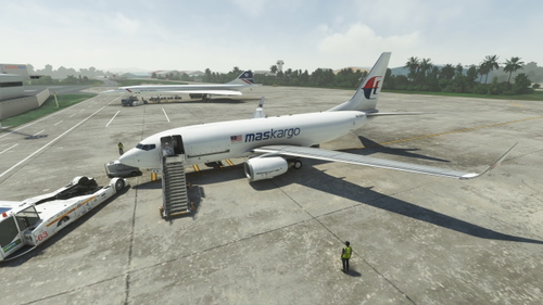 PMDG 737-7H6 MASKargo 9M-MZA