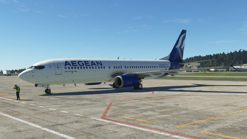 PMDG 737-800 Aegean Airlines Livery [4k]