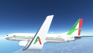 AeroItalia | FULL Fleet Pack w/Interiors, Eyebrows & Blank rudder thumbnail 9