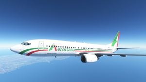 AeroItalia | FULL Fleet Pack w/Interiors, Eyebrows & Blank rudder thumbnail 3