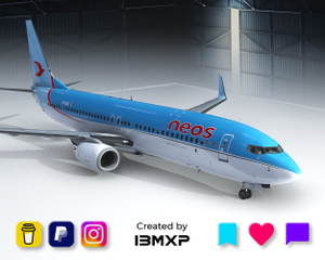 Neos Air NEW Livery | FULL Fleet Pack w/Interiors thumbnail 1