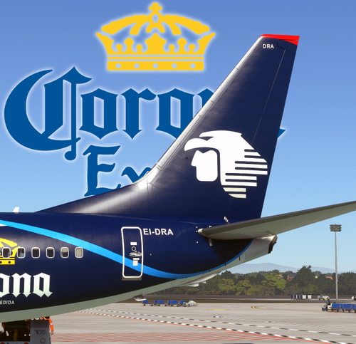 PMDG 737-800 AeroMexico EI-DRA "Corona"