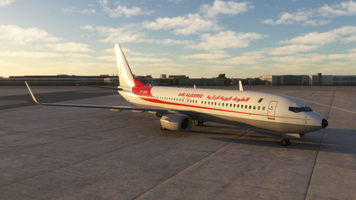 PMDG 737-800 | Air Algérie Retro livery | 7T-VKB