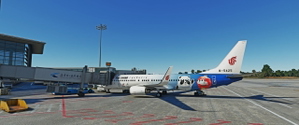 PMDG 737-800 Air China (2022 Winter Olympics Ice&Snow livery B-5425) 国航冬奥彩绘B-5425 thumbnail 3