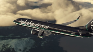 PMDG 737-800 Alaska Airlines (Reverse) thumbnail 1