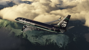 PMDG 737-800 Alaska Airlines (Reverse) thumbnail 2