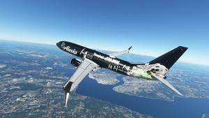 PMDG 737-800 Alaska N538AS Star Wars Livery  thumbnail 7