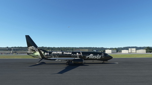 PMDG 737-800 Alaska N538AS Star Wars Livery  thumbnail 2