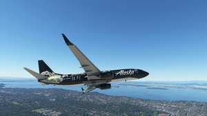 PMDG 737-800 Alaska N538AS Star Wars Livery  thumbnail 6