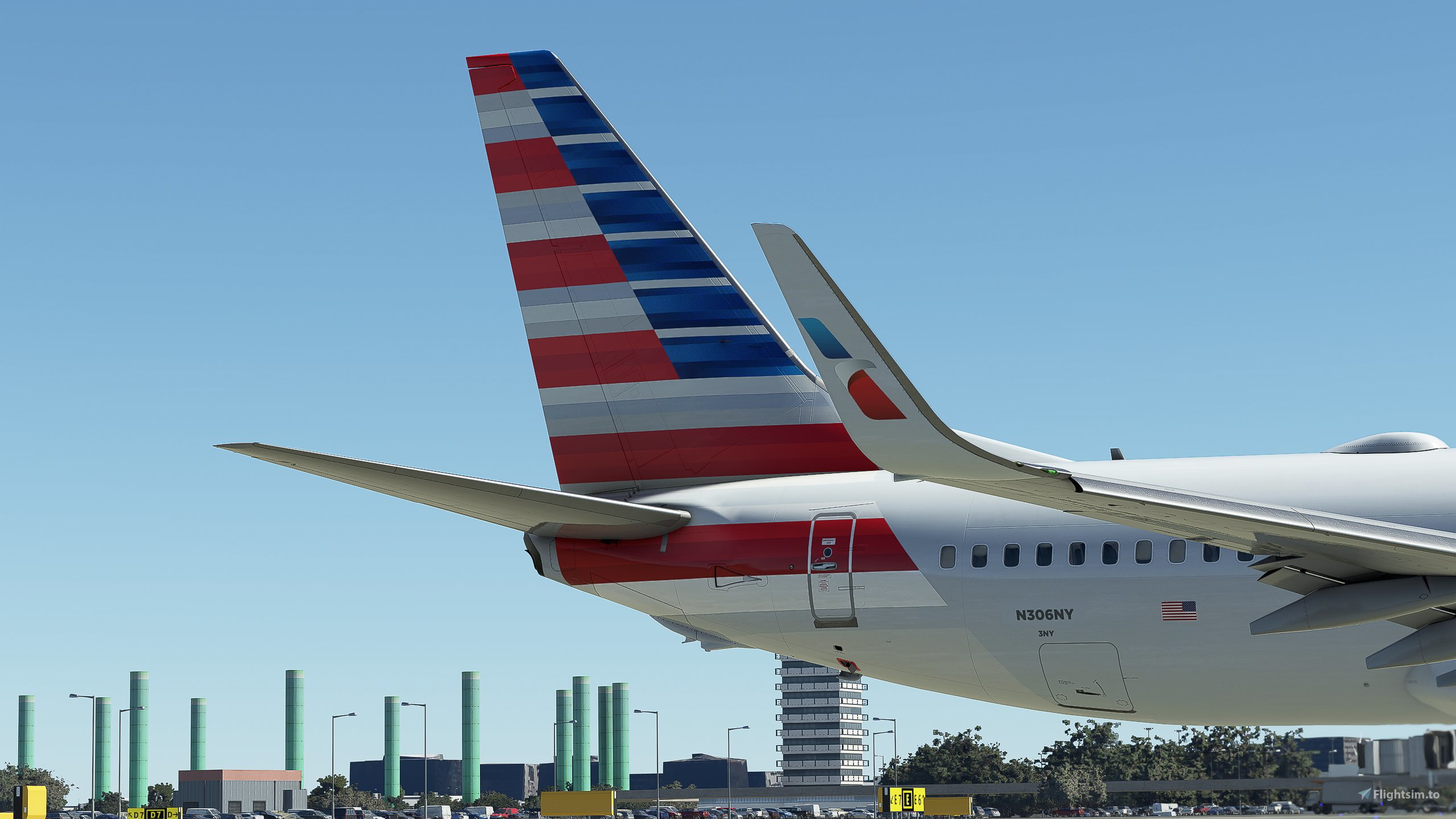 PMDG 737-800 American Airlines N306NY - Image 1