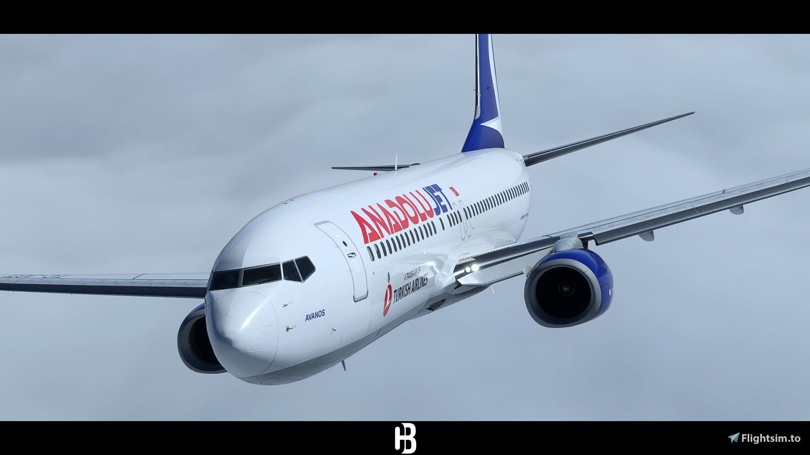PMDG 737-800 AnadoluJet TC-JGT - Image 1