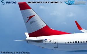 PMDG 737-800 Austrian (OE-LNP- 2011) thumbnail 1