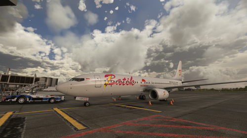 PMDG 737-800 Batik Air PK-LZT