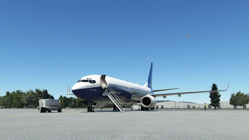 PMDG 737-800 BBJ2 MAX Boeing House Dreamliner livery