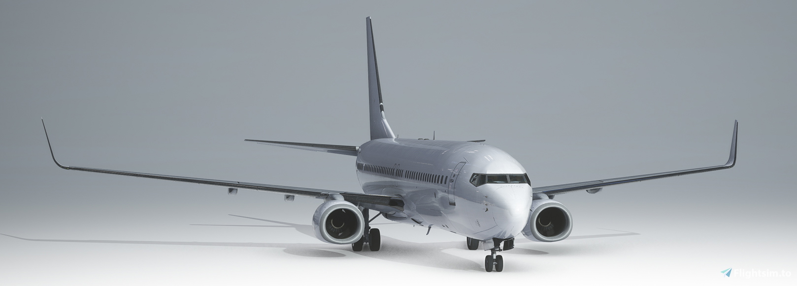PMDG 737-800 BBJ2 White (Unpainted BW & SSW) - Image 1