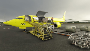 PMDG 737-800 BCF Mercado Livre by GOL - PS-GFA thumbnail 2