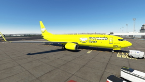 PMDG 737-800 BCF Mercado Livre by GOL - PS-GFA thumbnail 4