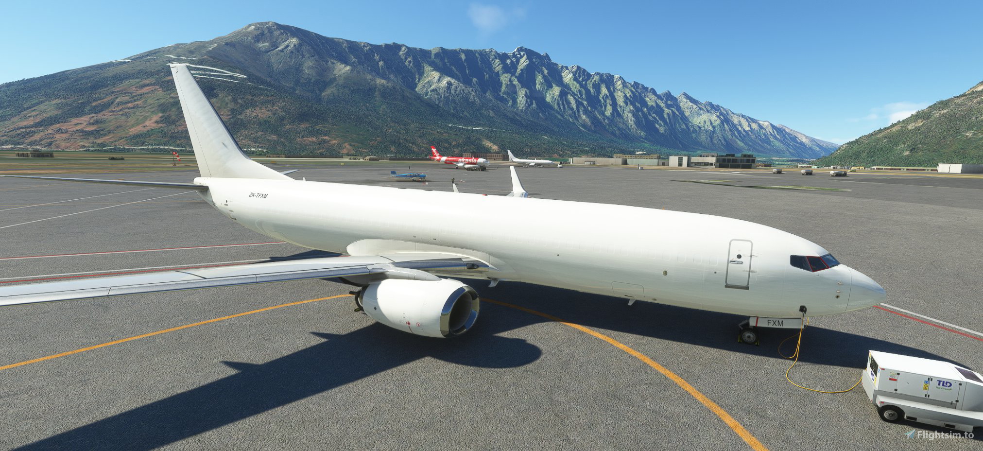 PMDG 737-800 BDSF Airwork New Zealand (ZK-FXM) for Microsoft