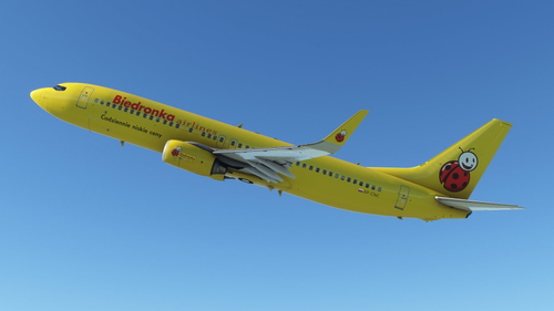 PMDG 737-800 Biedronka Airlines [Fictional]
