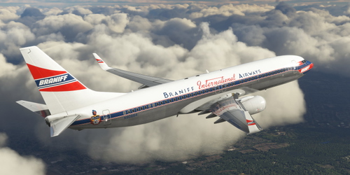 PMDG 737-800 BRANIFF RETRO