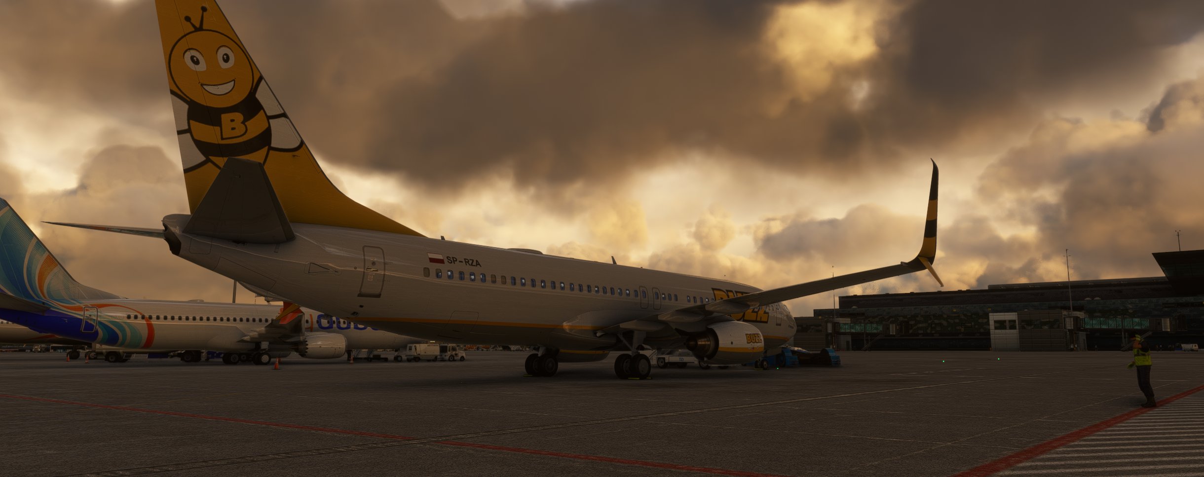 PMDG 737-800 Buzz (SP-RZA) Fictional - Image 1
