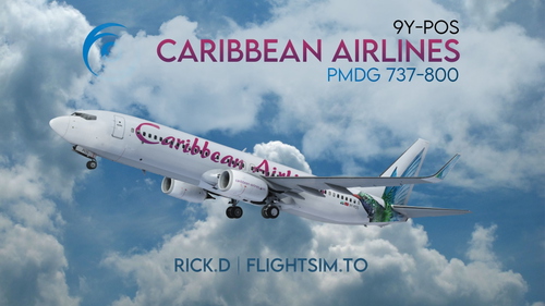✈️ PMDG 737-800 | Caribbean Airlines | 9Y-POS [4K]&nbsp;