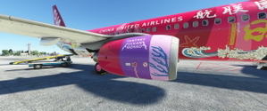 PMDG 737-800 China United Airlines (City of RiZhao livery B-5470 2022) 联航日照彩绘机B-5470 thumbnail 3