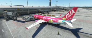 PMDG 737-800 China United Airlines (City of RiZhao livery B-5470 2022) 联航日照彩绘机B-5470 thumbnail 2