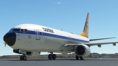PMDG 737-800 CONDOR RETRO D-ABUM 
