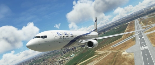 PMDG 737 800 |  EL AL 4X-EKS [8K]