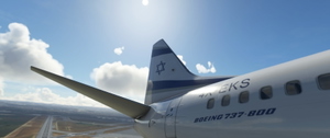 PMDG 737 800 |  EL AL 4X-EKS [8K] thumbnail 7