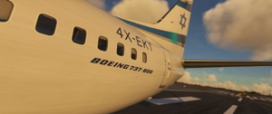 PMDG 737 800 | EL AL 4X-EKT [8K] thumbnail 5
