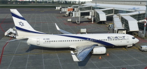 PMDG 737-800 | El Al Israel Airlines 4X-EKB | 4K thumbnail 5