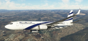 PMDG 737-800 | El Al Israel Airlines 4X-EKB | 4K thumbnail 3