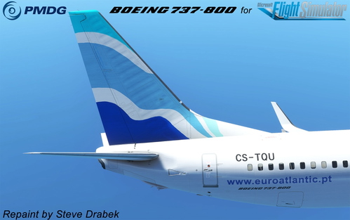 PMDG 737-800 euroAtlantic (CS-TQU - 2021)