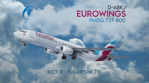 ✈️ PMDG 737-800 | Eurowings | D-ABKJ [4K] 