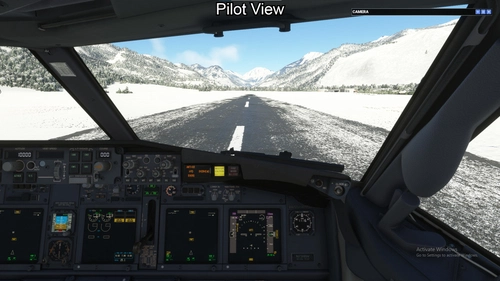 PMDG 737-800 First Officer View